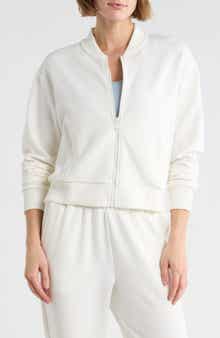 Second Avenue Full Zip Scuba Bomber Jacket