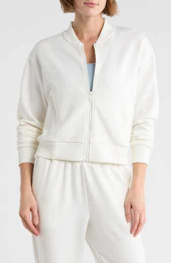 Second Avenue Full Zip Scuba Bomber Jacket