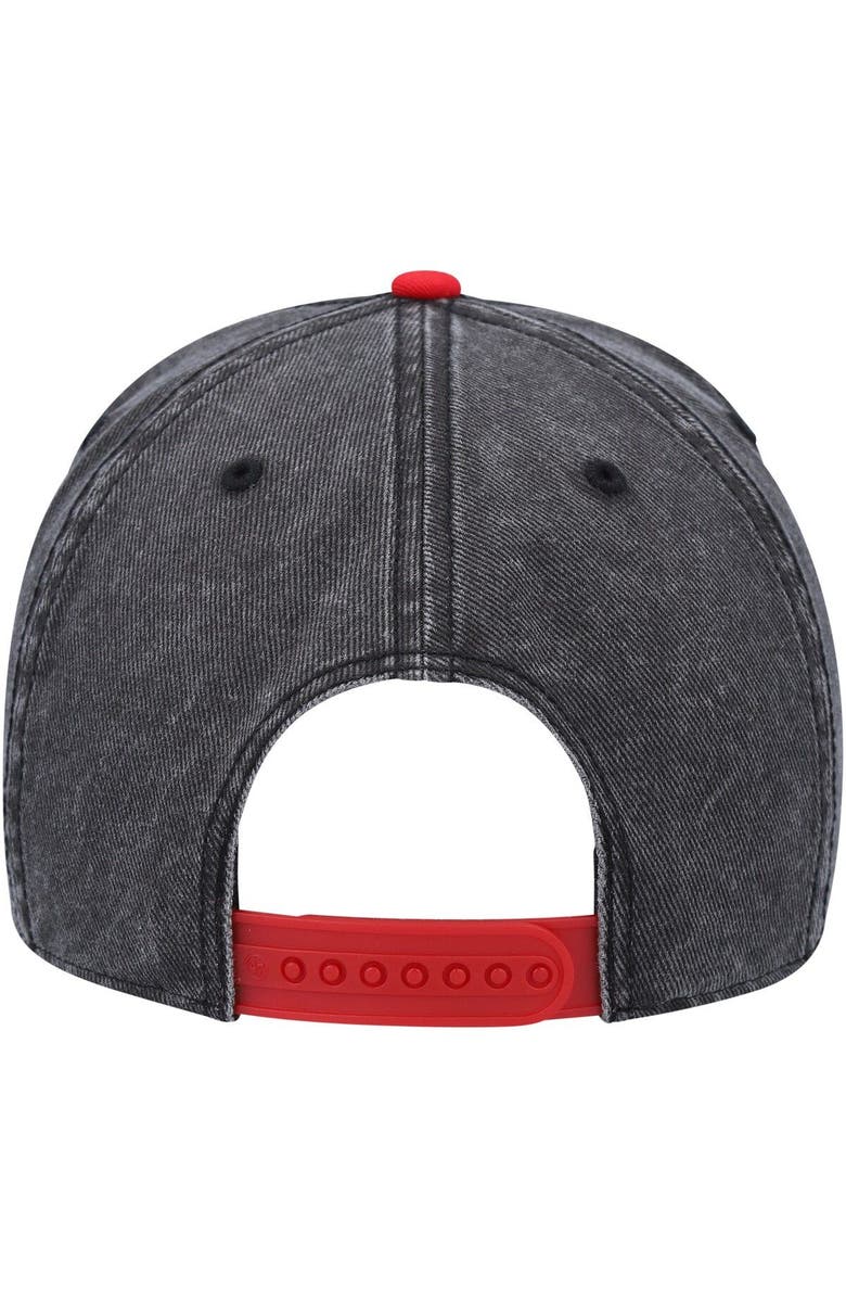 '47 Men's '47 Black Portland Trail Blazers Fontana Hitch Snapback Hat, Alternate, color, 