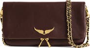 Zadig & Voltaire Rock Grained Leather Crossbody Bag