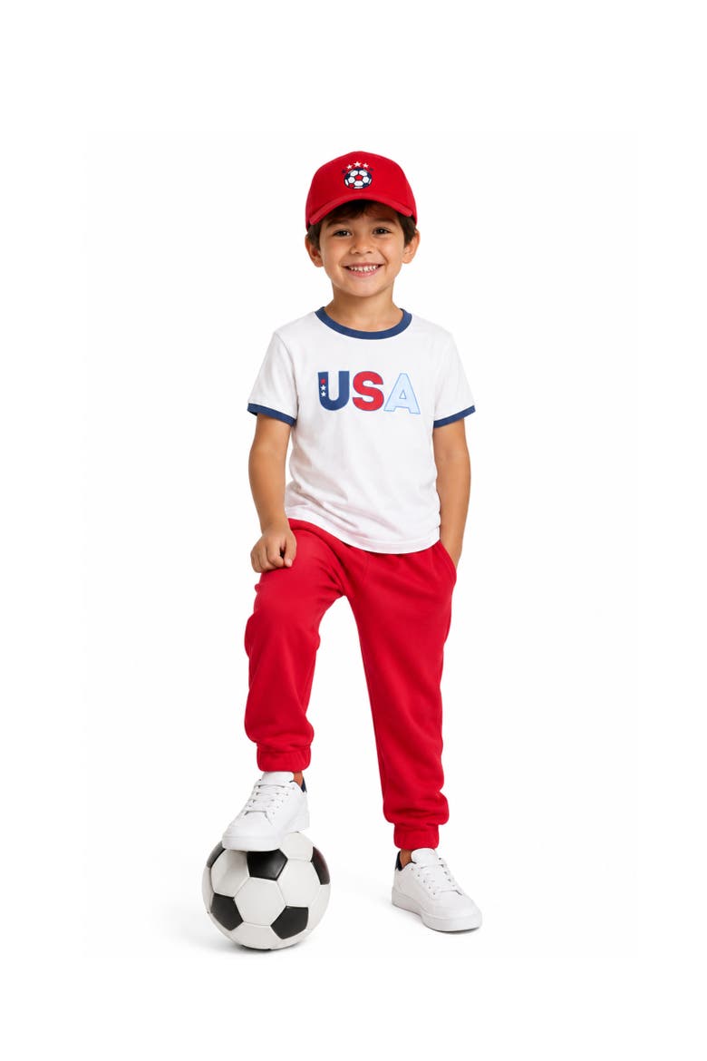 USA Soccer Baseball Hat, Alternate, color, Red