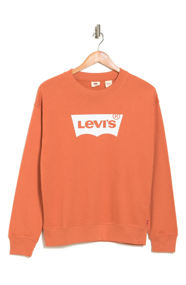 Levi's<sup>®</sup> Standard Logo Graphic Sweatshirt, Alternate, color, 