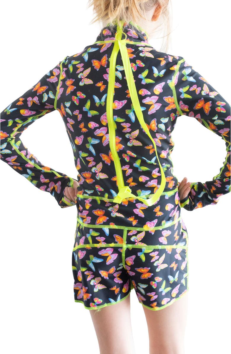 TUTUBLUE Girls' One-Piece Swimsuit - UPF 50+, Alternate, color, Black