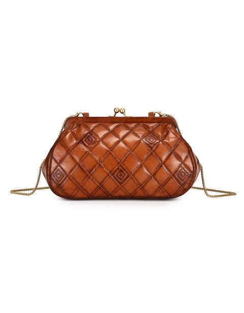 Petunia Small Quilted Leather Crossbody