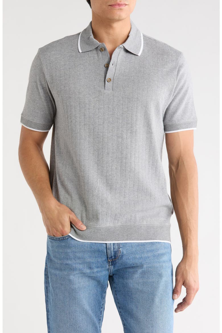 Rib Polo, Main, color, CLOUDBURST