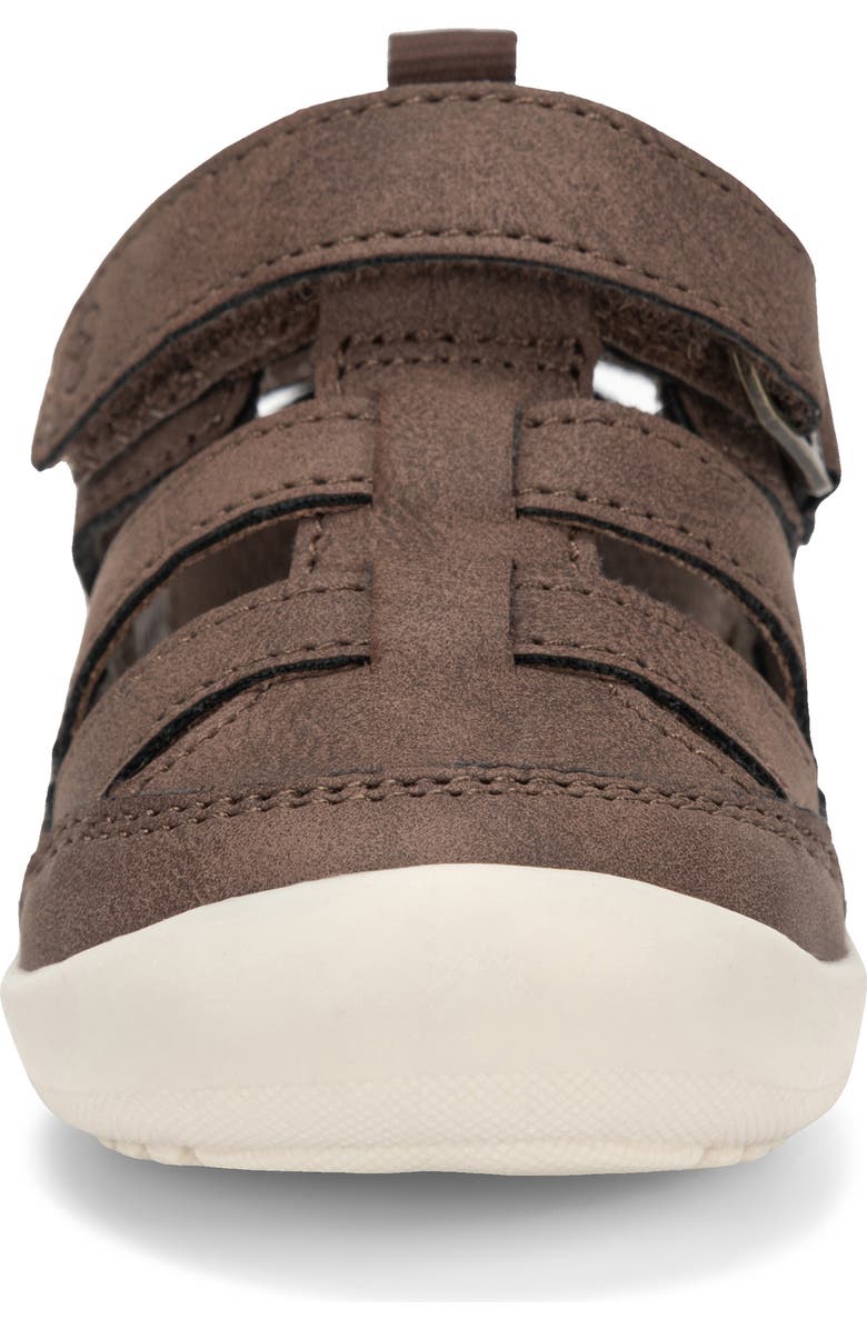 Stride Rite Kids' Amos 4 Sandal, Alternate, color, Brown