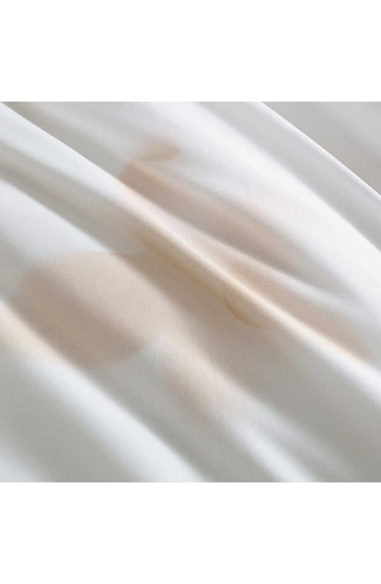Calvin Klein Liquid Floral Duvet Set, Alternate, color, Light Beige