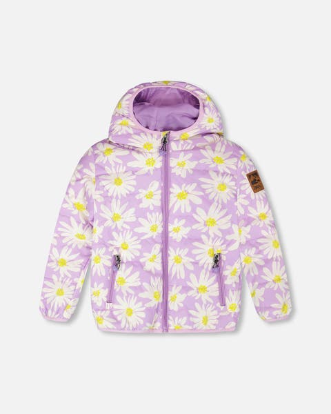Quilted Mid-Season Daisy Jacket (Toddler, Little Kid & Big Kid)