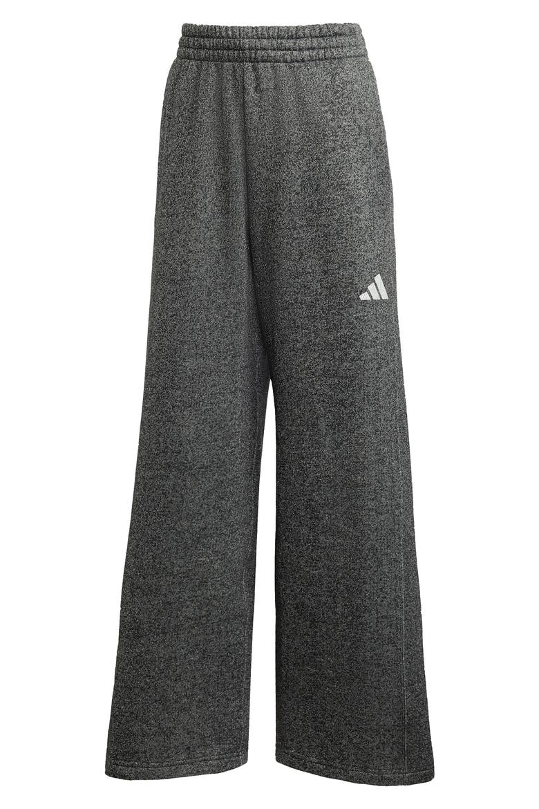 ALL SZN Holiday Glitter Fleece Loose Pants, Alternate, color, BLACK