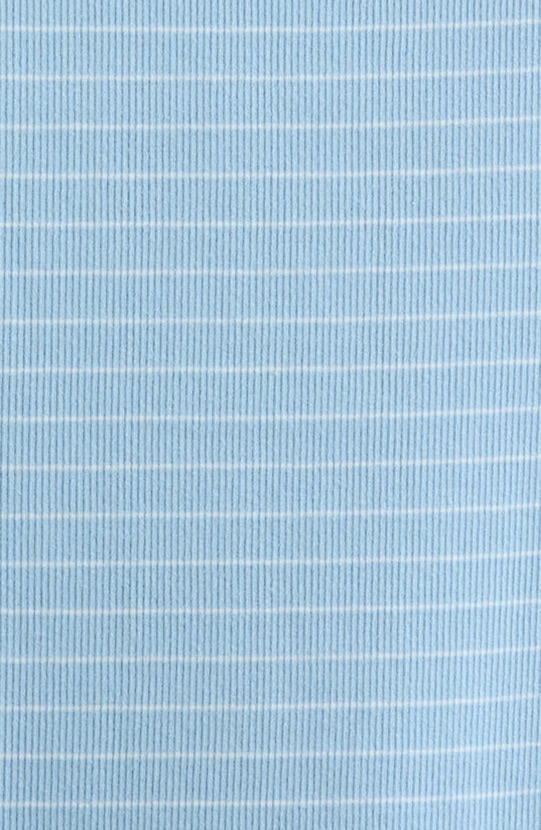 Nordstrom Kids' Open Back Cotton Rib Dress, Alternate, color, Blue Cool Jodie Stripe