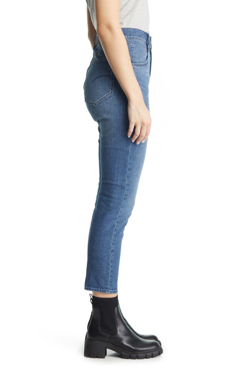G-STAR Virjinya High Waist Slim Fit Jeans, Alternate, color, 