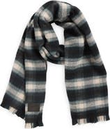 Vince Brushed Double Face Merino Wool Scarf