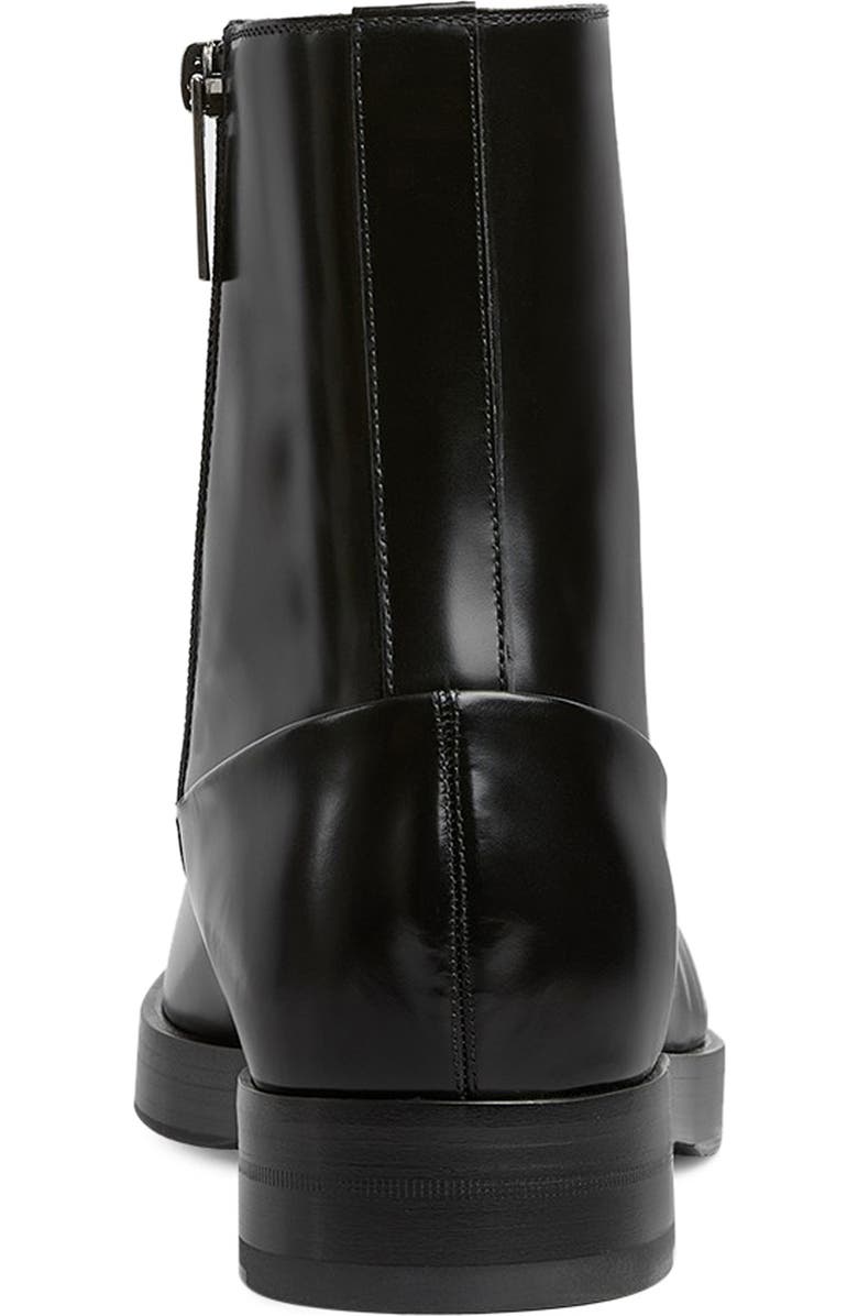 Gucci Burn Horsebit Pointed Toe Boot, Alternate, color, Black