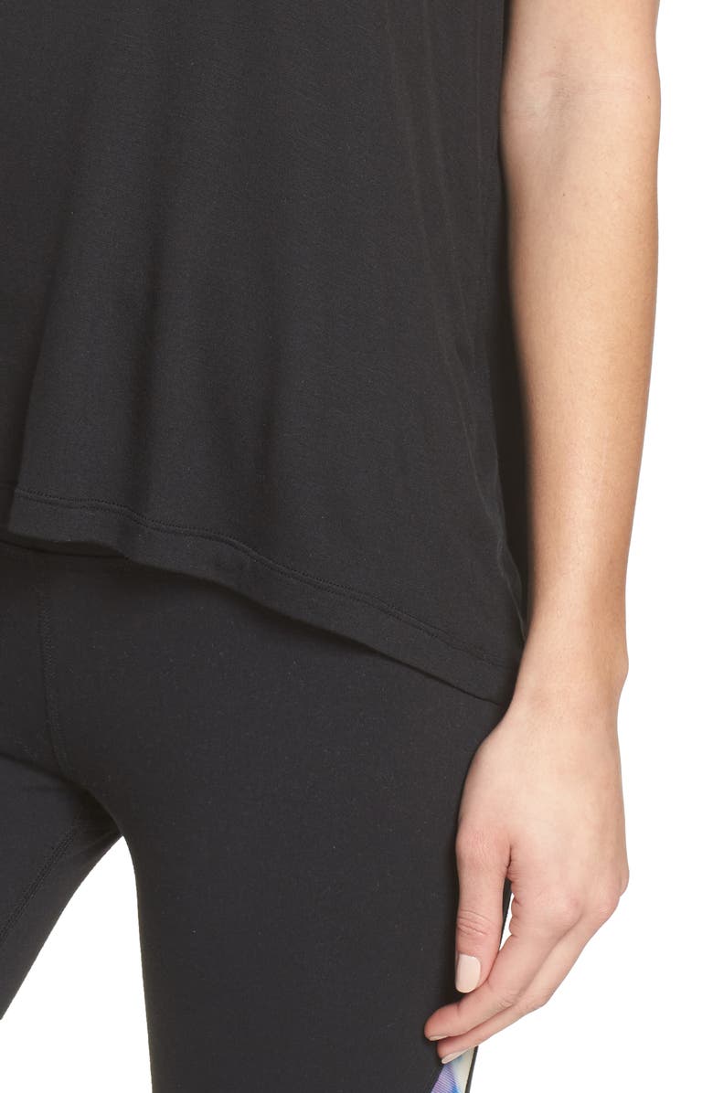 Beyond Yoga Slink Out Loud High/Low Tee, Alternate, color,
