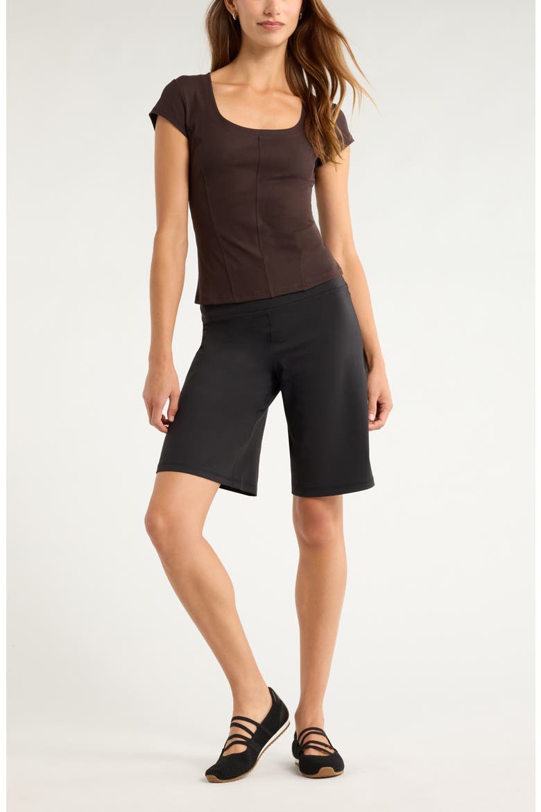 Seamed Rib Top, Alternate, color, BROWN MOLE