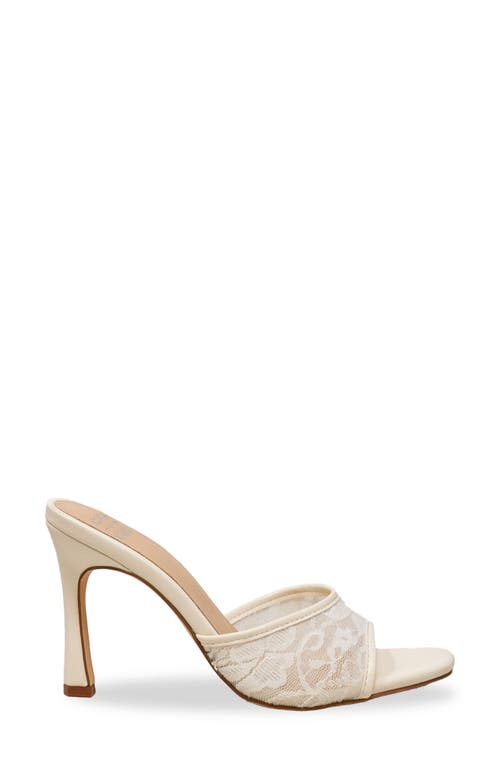 Chase & Chloe Chase And Chloe Nerissa Lace Sandal In White