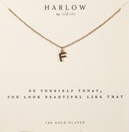 Nashelle Initial Charm Necklace