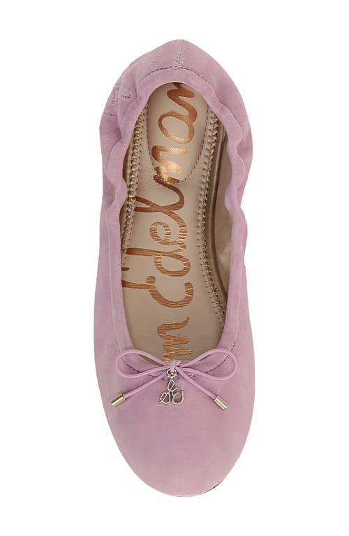 Sam Edelman Felicia Ballet Flat In Mauve Lilac