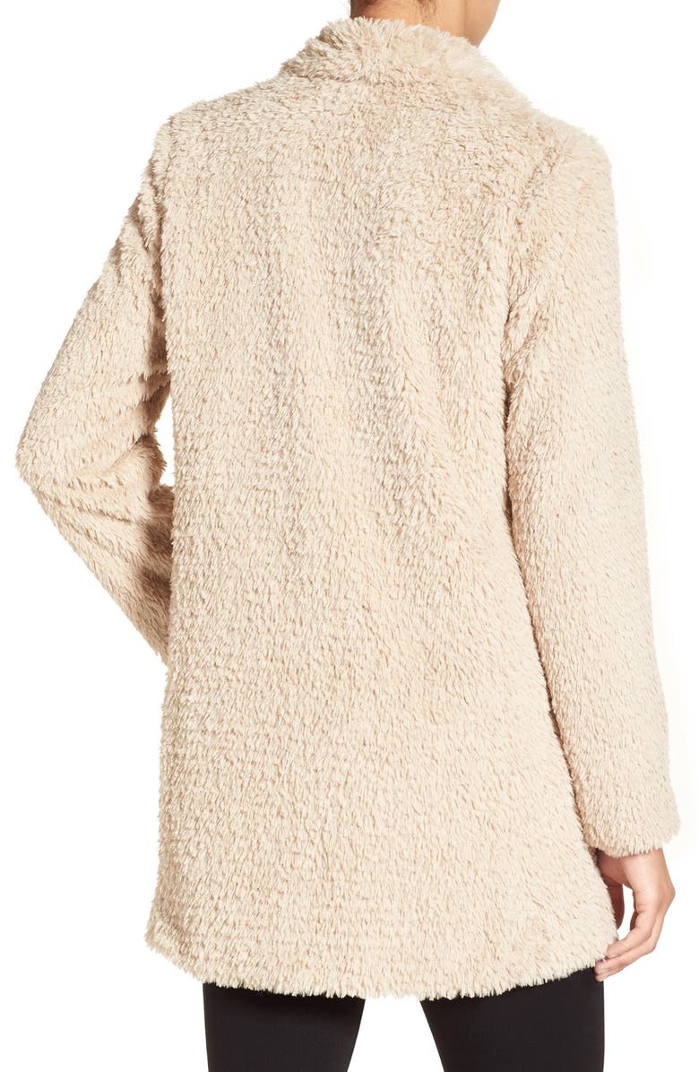 Kenneth Cole New York FAUX FUR DROP COLLAR, Alternate, color, 