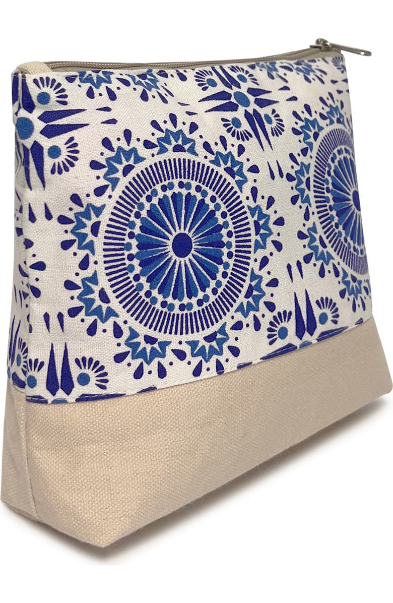 Youzey Marlowe Cosmetic Bag, Alternate, color, Blue