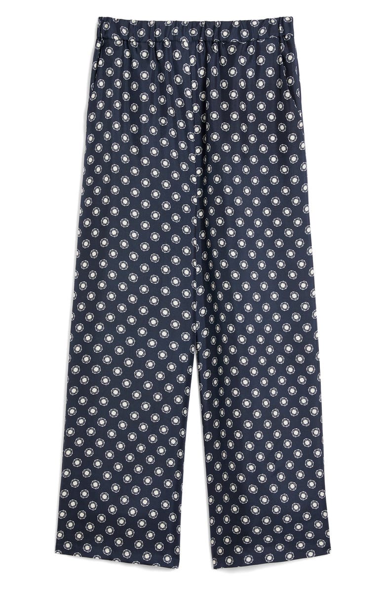 Max Mara Leisure Vik Medallion Silk Pants, Alternate, color, 