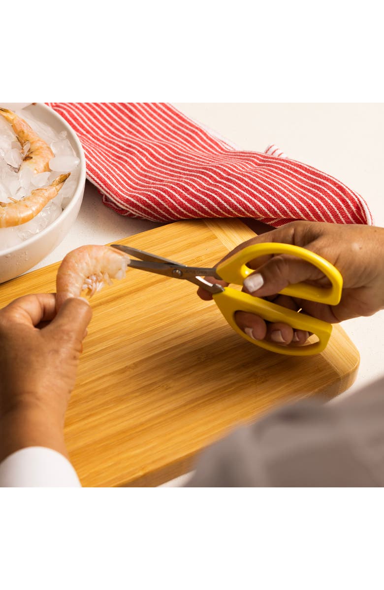 JOYCE CHEN Original Unlimited Kitchen Scissors 2-Pack, Alternate, color, Yellow