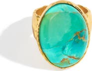 YS GEMS Mohave Turquoise Ring