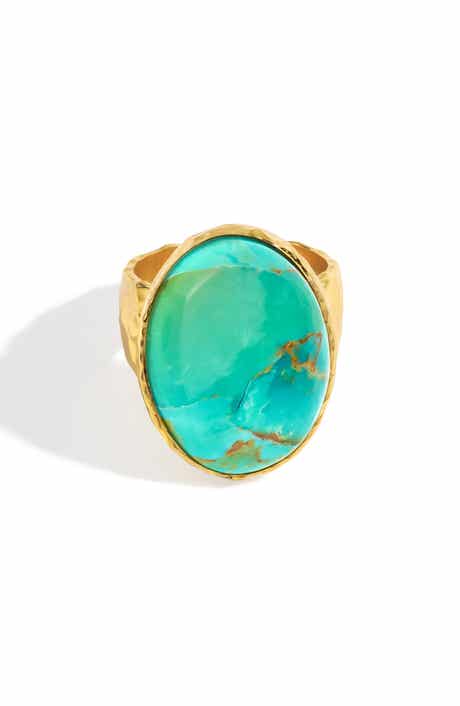 YS GEMS Mohave Turquoise Ring