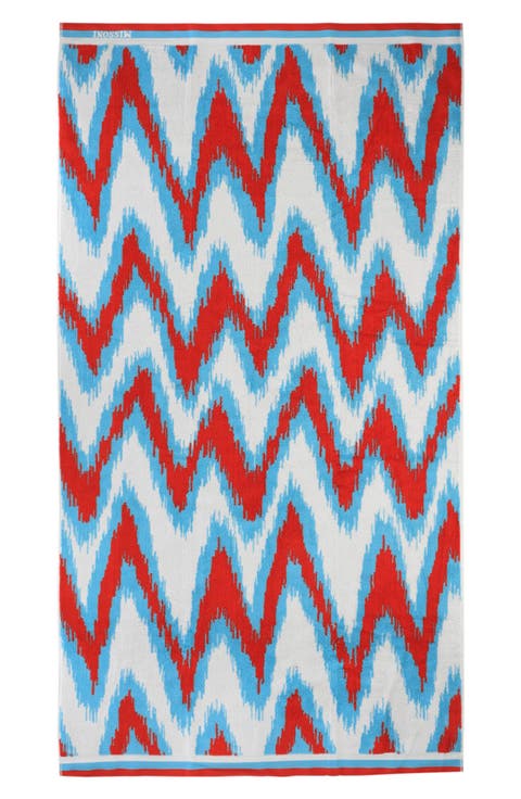 Abstract Cotton Beach Towel