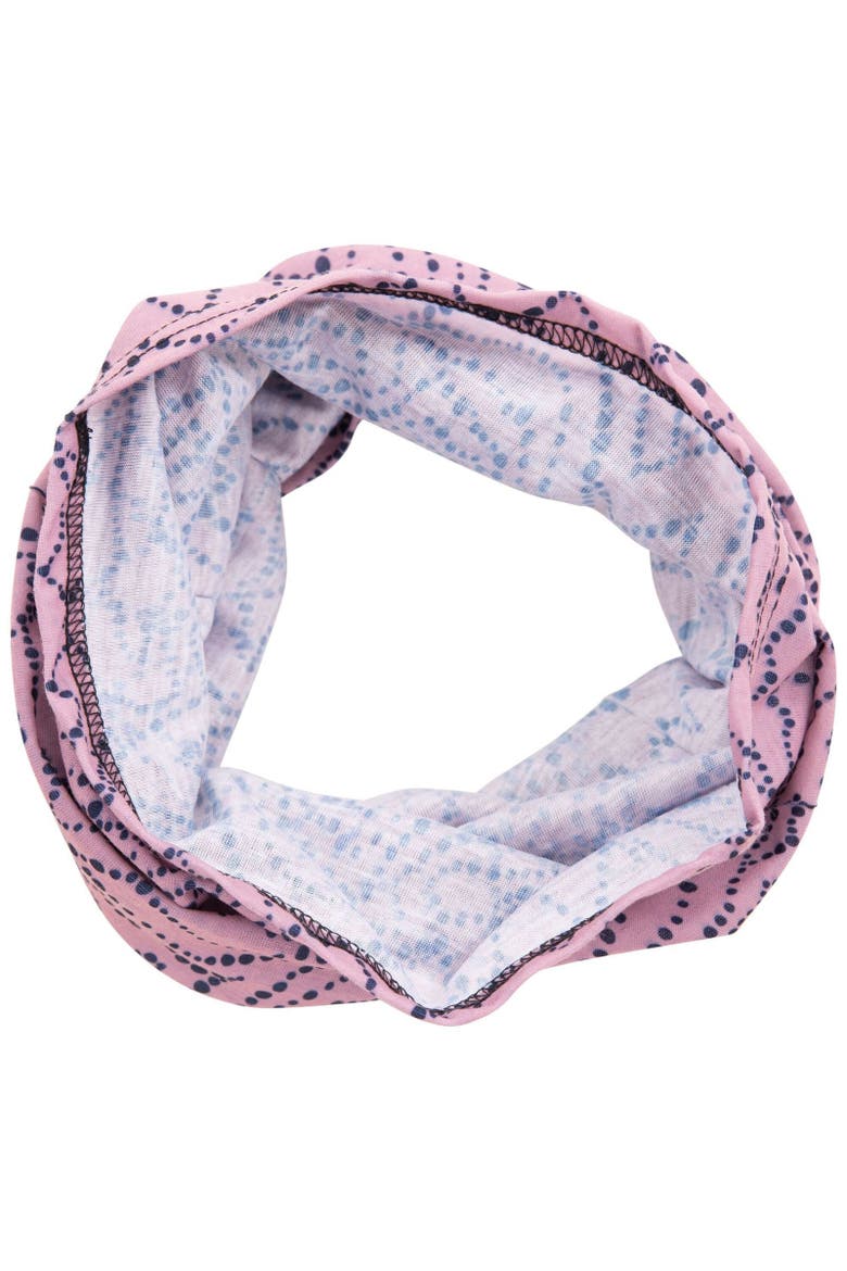 Gender Inclusive Busby Neck Gaiter, Main, color, Pink Dot