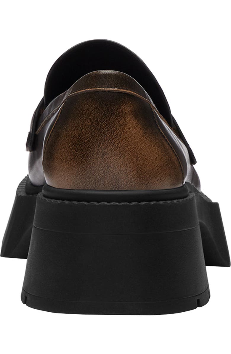 COACH Leah Platform Loafer, Alternate, color, Black