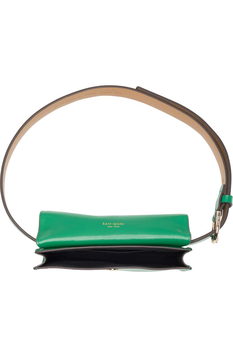 Kate Spade New York flap leather belt bag, Alternate, color,