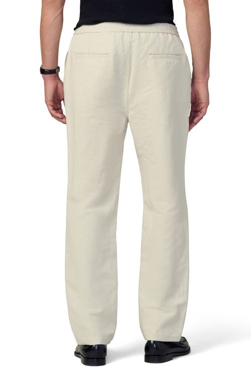 Joe's Clarkson Stripe Linen Pants In Flax