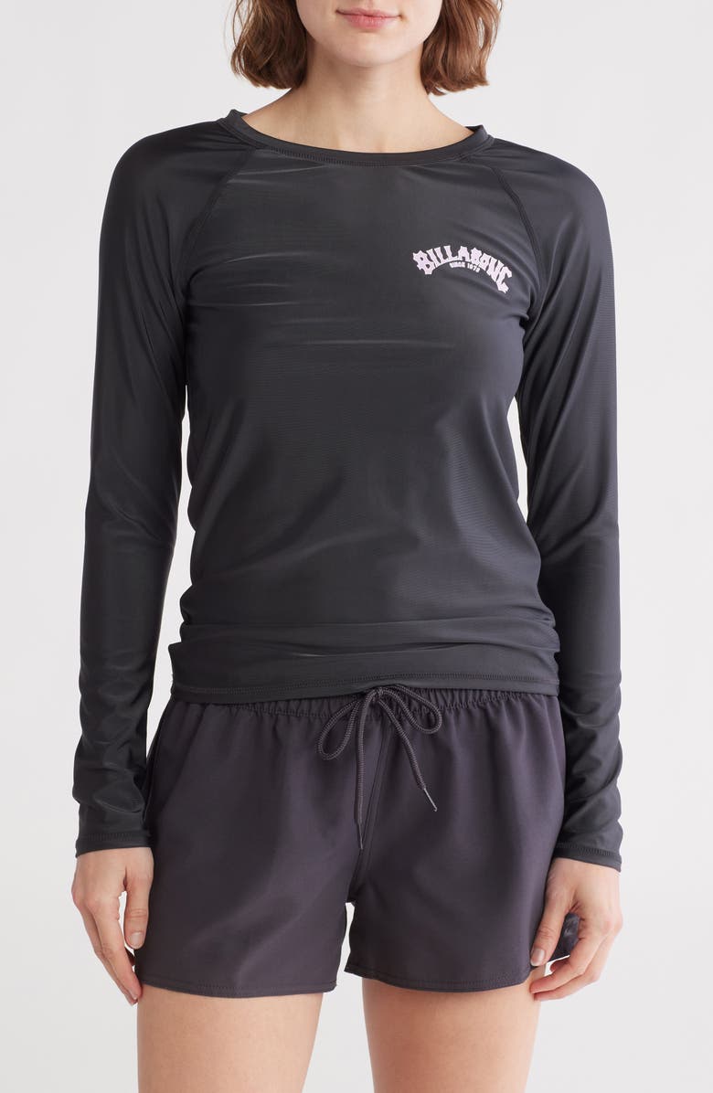 Billabong Beach Babe Long Sleeve Rashguard Top, Main, color, 