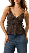 Faherty Sunbeam Side Tie Camisole