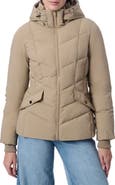 Bernardo Hooded Recycled Polyester Puffer Jacket
