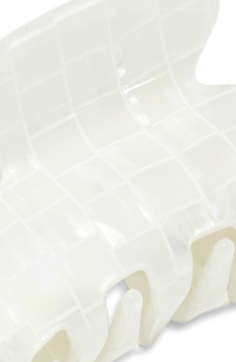 Chelsea28 Tiled Pearl Claw Clip, Alternate, color, Ivory