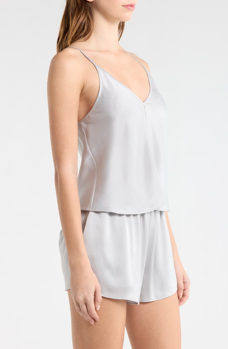 Lunya Ladder Stitch Washable Silk Camisole, Alternate, color,