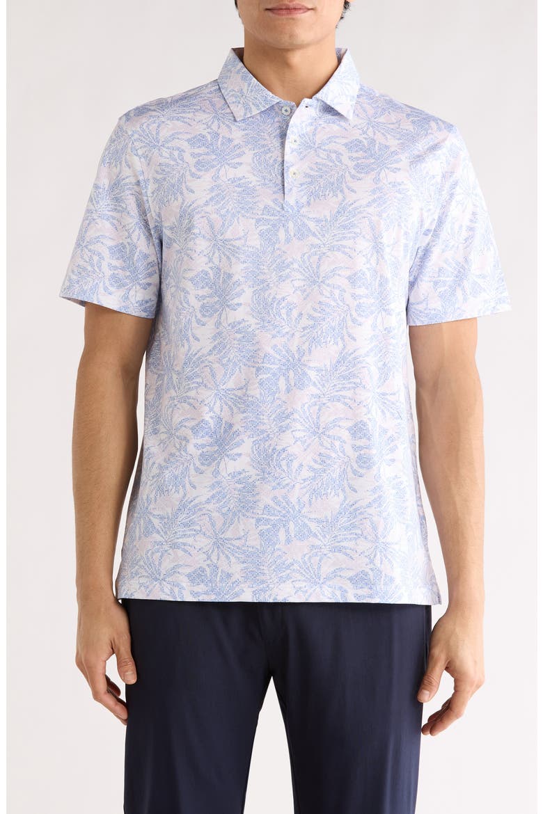 OoohCotton® Knit Polo, Main, color, AIR BLUE
