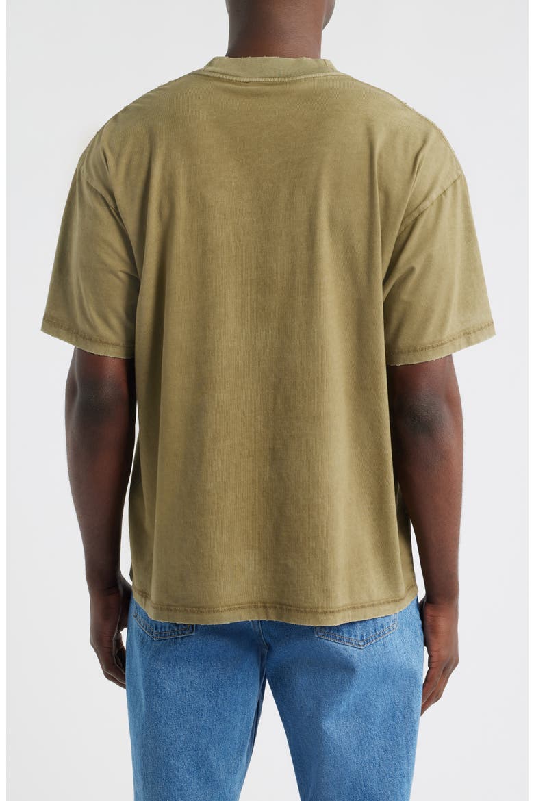 Embellished Stud Logo Cotton Graphic T-Shirt, Alternate, color, VINTAGE KHAKI