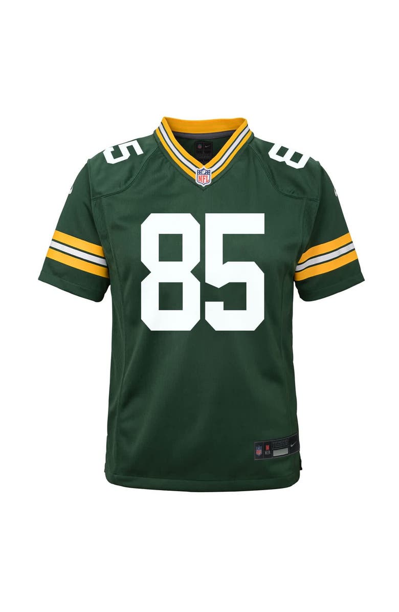 Nike Youth Nike Tucker Kraft Green Green Bay Packers Team Game Jersey, Alternate, color, 