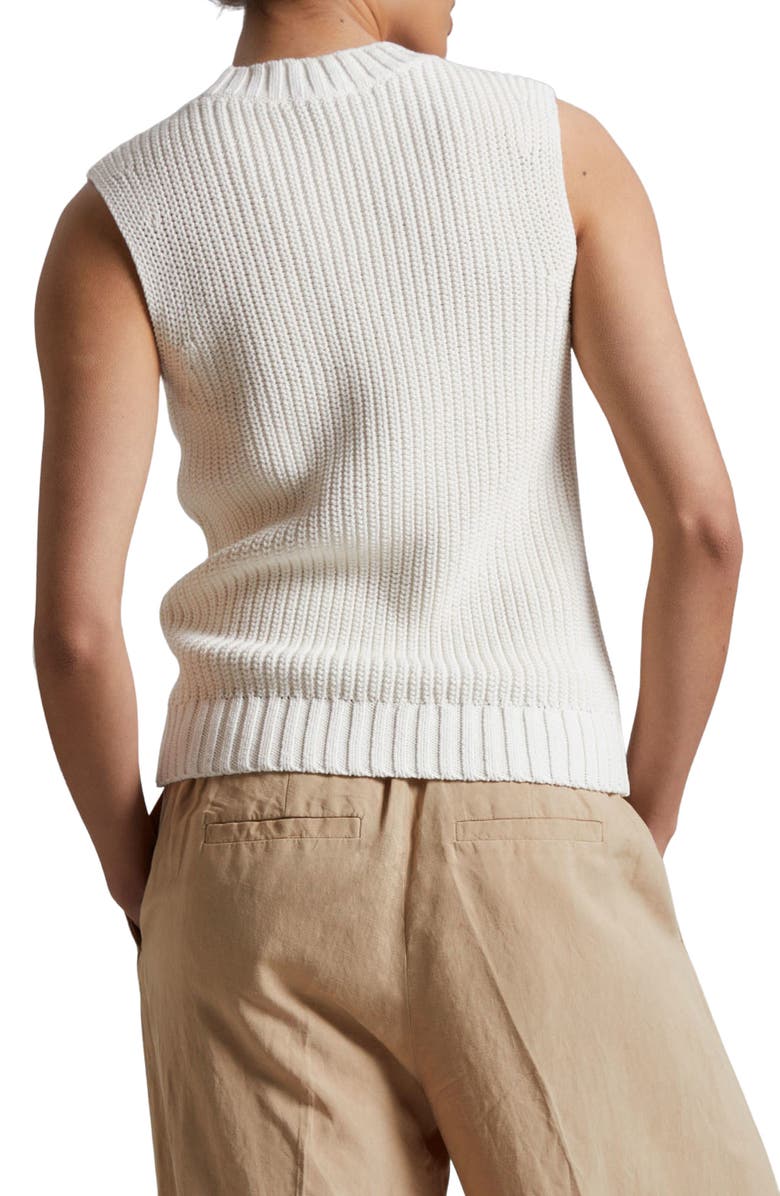 & Other Stories Sleeveless Cotton Sweater, Alternate, color, 