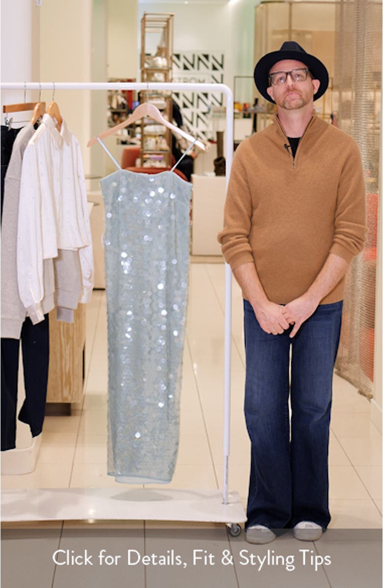 Casey Paillette Strapless Gown, sales video thumbnail