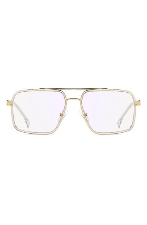 58mm Rectangular Optical Glasses