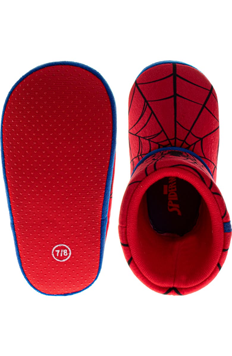 Spider-Man Spiderman Slipper, Alternate, color, Red/Blue