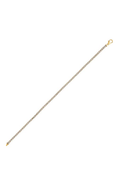 Frankie & Zoe 10k Gold Illusion Tennis Bracelet In Gold