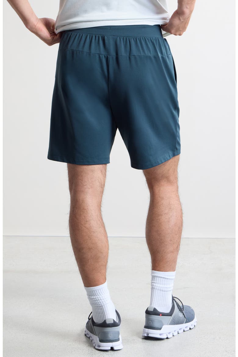 Live-In 7-Inch Drawstring Athletic Shorts, Alternate, color, GREEN MAGICAL