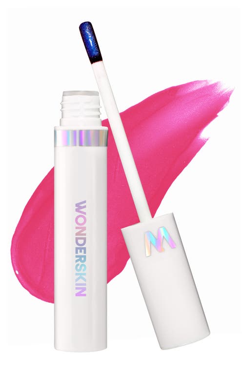 WONDERSKIN Wonder Blading All-Day Lip Stain in Neon Rose 