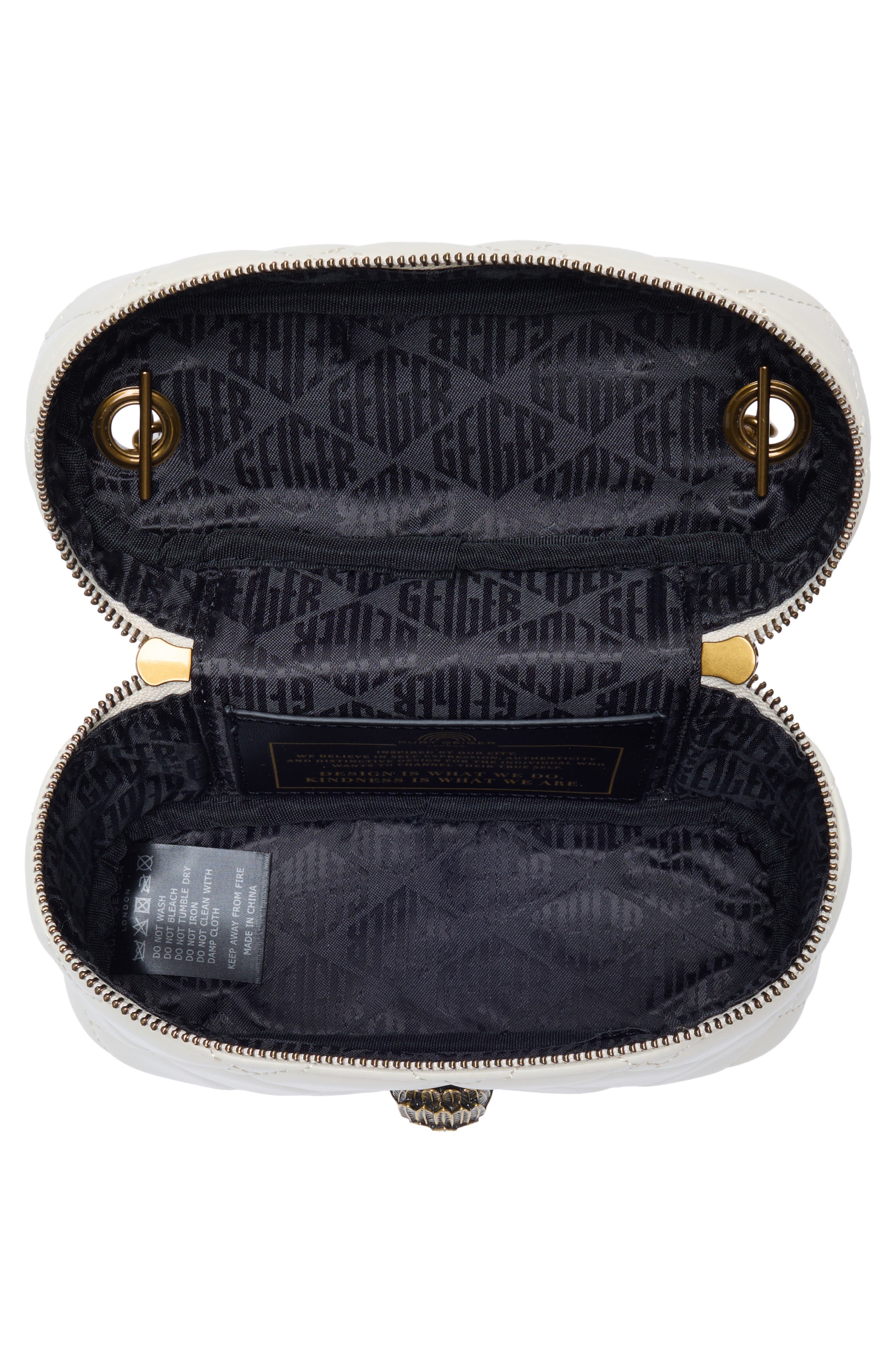 Kurt Geiger London Kensington Mini Vanity Top Handle Bag, Alternate, color, 