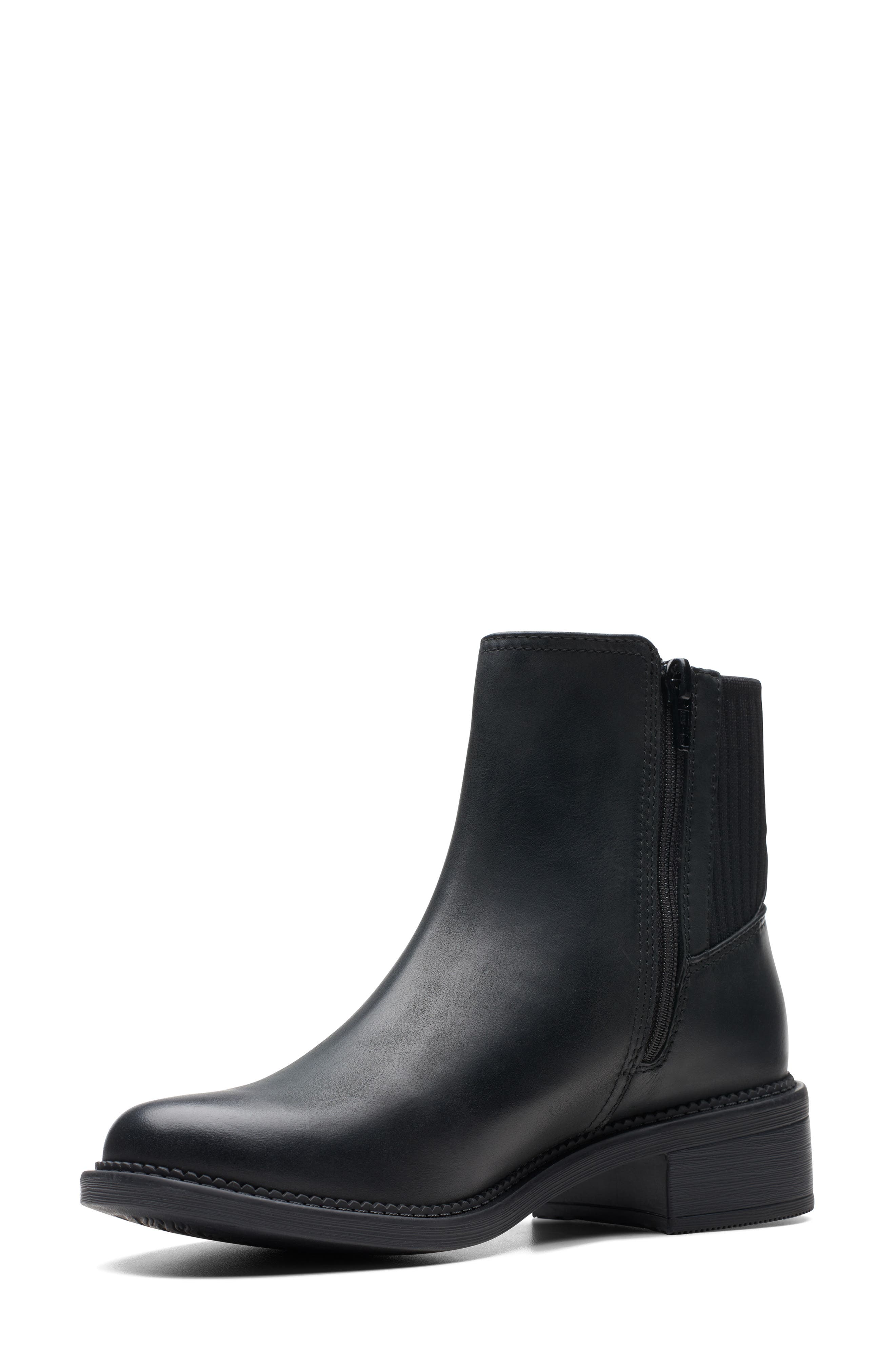 Clarks<sup>®</sup> Maye Palm Leather Boot, Alternate, color, 